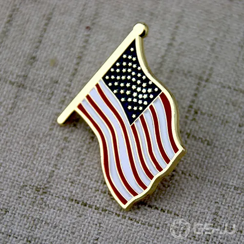 American Flag Enamel Pins American Flag Enamel Pins