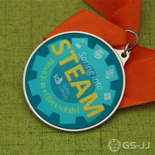 Public Library Customized Medals Public Library Customized Medals