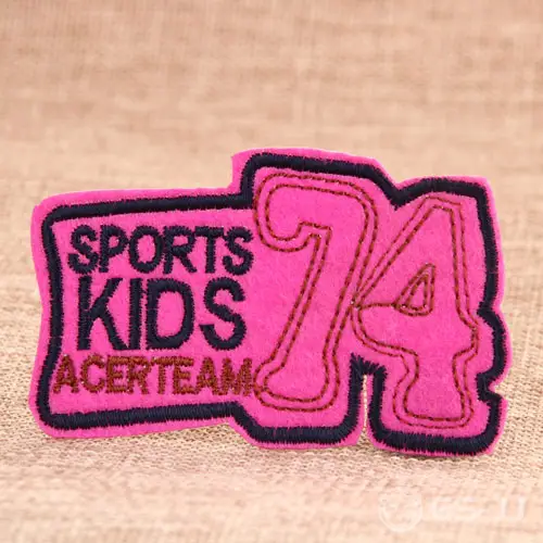 Sports Kids Custom Embroidered Patches No Minimum Sports Kids Custom Embroidered Patches No Minimum