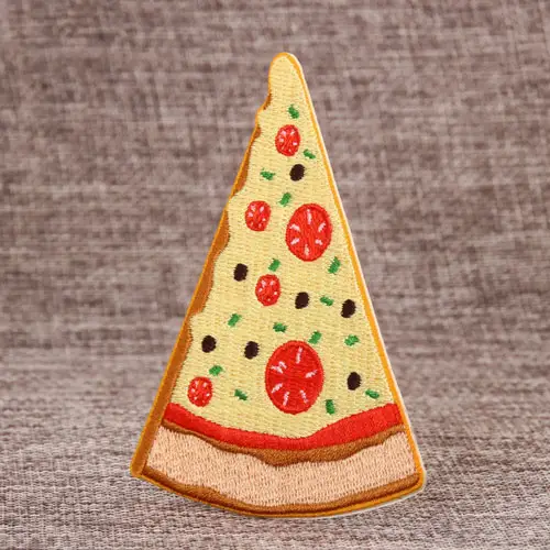 Pizza-Aufnäher nach Maß