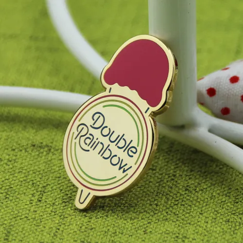 Double Rainbow Custom Lapel Pins