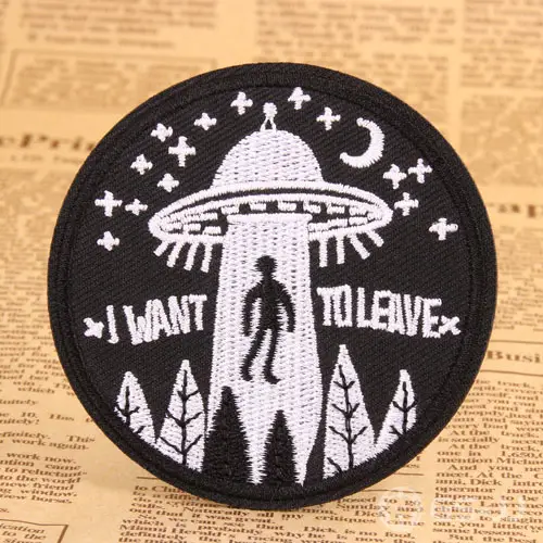 UFO Custom Iron On Patches UFO Custom Iron On Patches