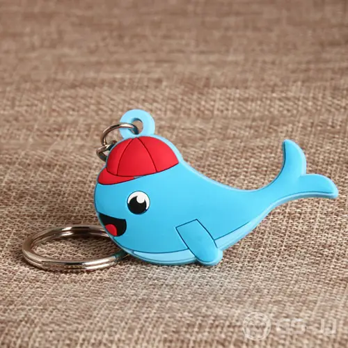 Whale PVC Keychain Whale PVC Keychain