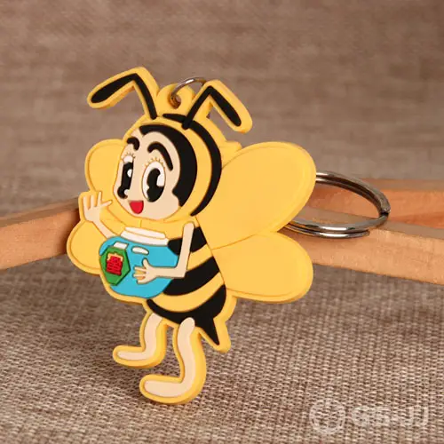 Honey Bee PVC Keychain Honey Bee PVC Keychain