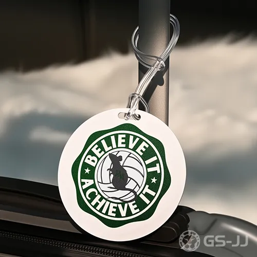 BELIEVE IT Full Color Round Custom Luggage Tags with Logo BELIEVE IT Full Color Round Custom Luggage Tags with Logo