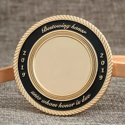 Bestowing Honor Custom Challenge Coins