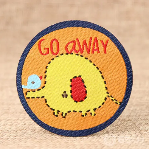 Go Away Custom Patches Go Away Custom Patches