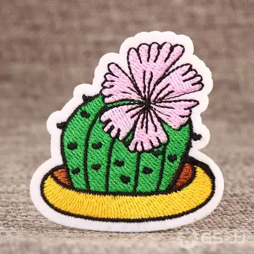 Cactus Embroidered Patches Cactus Embroidered Patches