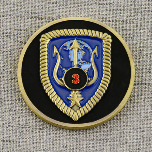 Navy Custom Challenge Coins 