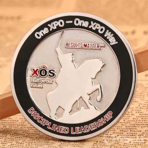 XPO Logistics Custom Challenge Coins XPO Logistics Custom Challenge Coins