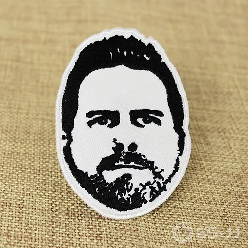 Black And White Man Custom Patches Black And White Man Custom Patches