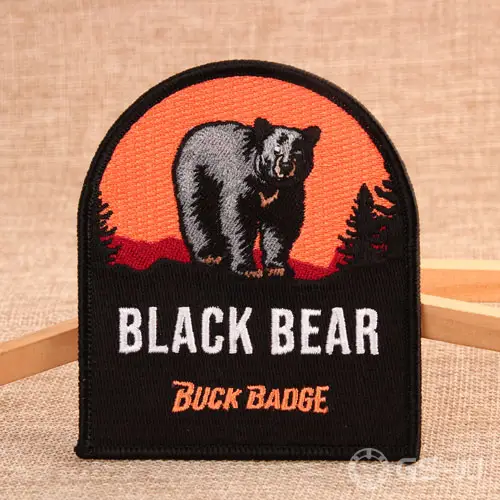 Black Bear Custom Patches No Minimum Black Bear Custom Patches No Minimum