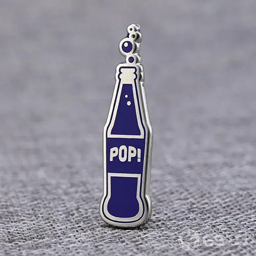 Blue Coke Bottle Drink Lapel Pins Blue Coke Bottle Drink Lapel Pins