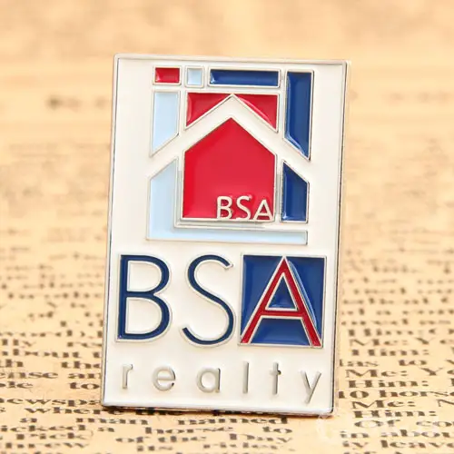 BSA Realty Custom Lapel Pins BSA Realty Custom Lapel Pins
