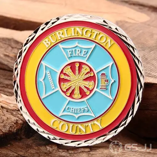 Burlington Firefighter Challenge Coins Burlington Firefighter Challenge Coins