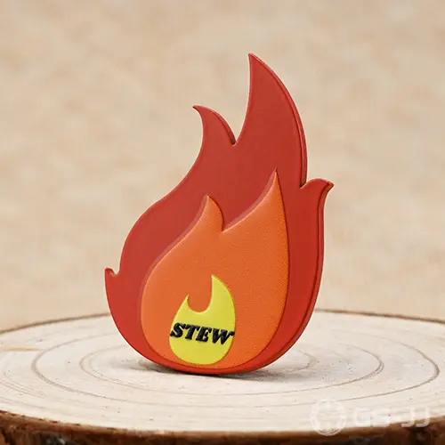 Burning Flame Lapel Pins Burning Flame Lapel Pins
