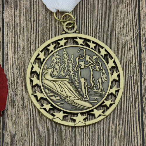 5K Run/ Walk Custom stars medals