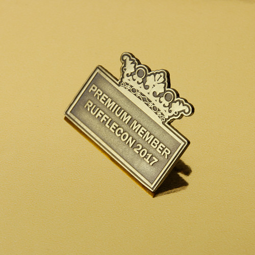 RuffleCon Custom Lapel Pins 
