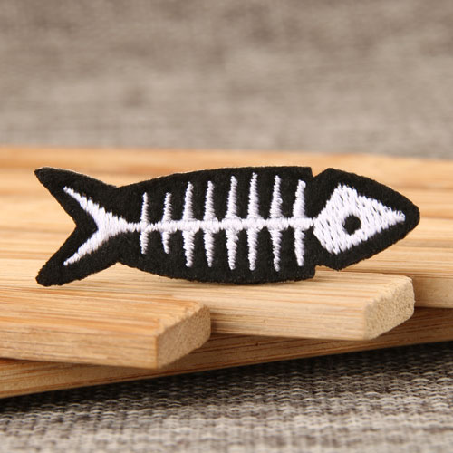 Fish Cheap Custom Patches No Minimum