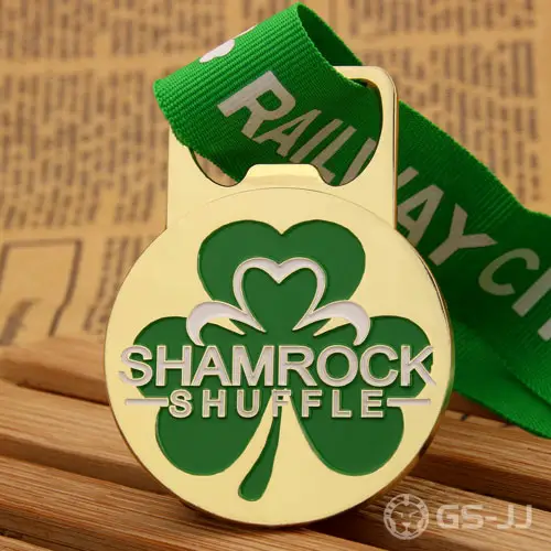 Shamrock Shuffle Custom Medals Shamrock Shuffle Custom Medals