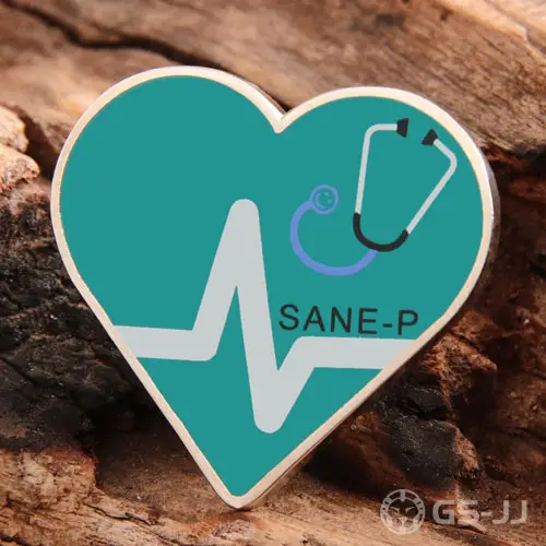 Heart Sane Custom Lapel Pins Heart Sane Custom Lapel Pins
