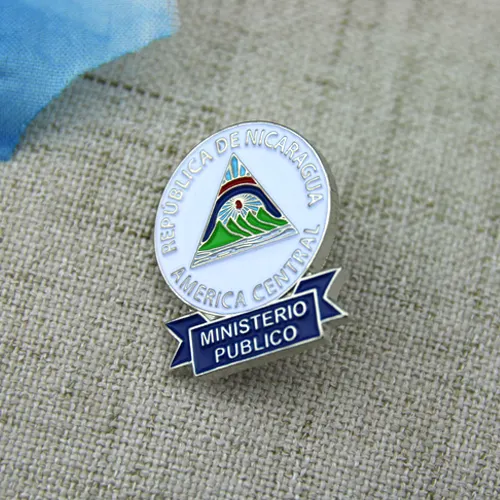 Lapel Pins for national emblem of Republica De Nicaragua Lapel Pins for national emblem of Republica De Nicaragua