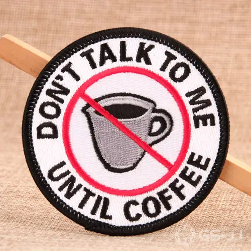Don't Talk Embroidered Patches Don't Talk Embroidered Patches