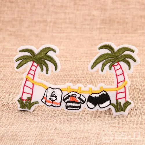 Clothes Hanger Embroidered Patches Clothes Hanger Embroidered Patches