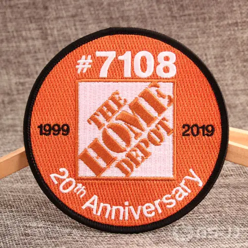 20th Anniversary Custom Embroidered Patches 20th Anniversary Custom Embroidered Patches