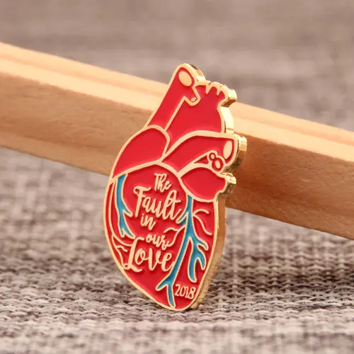 Heart shape lapel pins Heart shape lapel pins