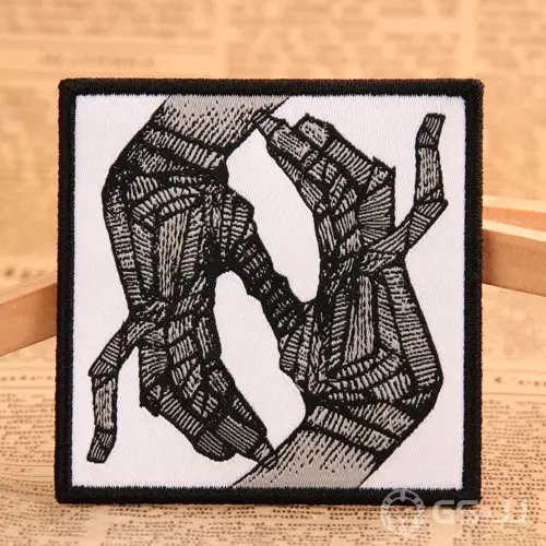 Bone Band Woven Patches Bone Band Woven Patches