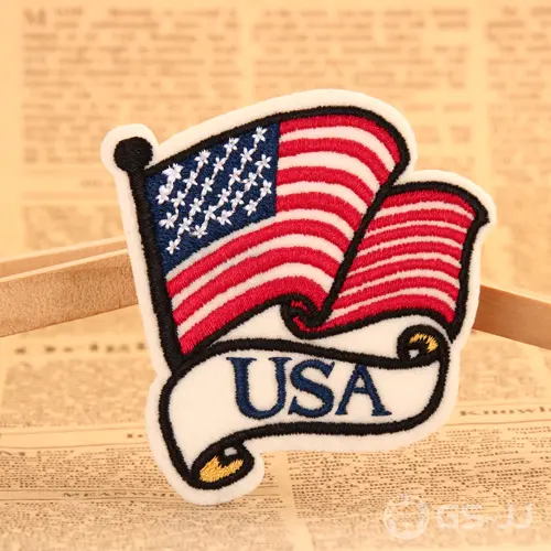 USA Embroidered Patches USA Embroidered Patches