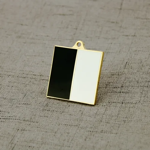 Black and White Custom Medals
