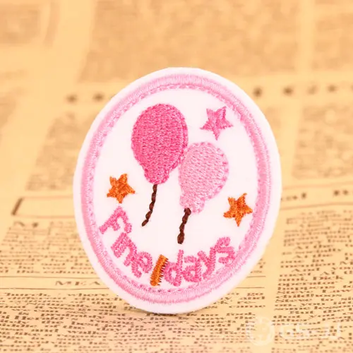 Balloon Embroidered Patches Balloon Embroidered Patches