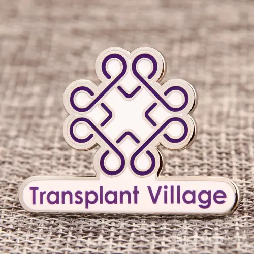 Transplant village lapel pins Transplant village lapel pins