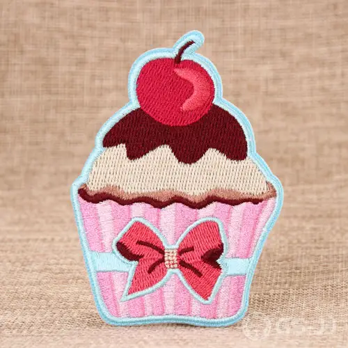 Cupcake benutzerdefinierte bestickte Patches Cupcake benutzerdefinierte bestickte Patches