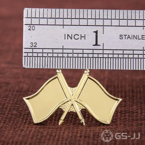 Double Flags Lapel Pins Double Flags Lapel Pins
