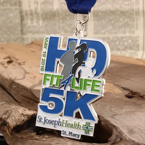 3D 5K Custom Race Medals
