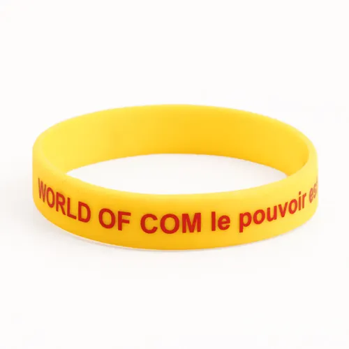 Le pouvoir est en toi Wristbands Le pouvoir est en toi Wristbands