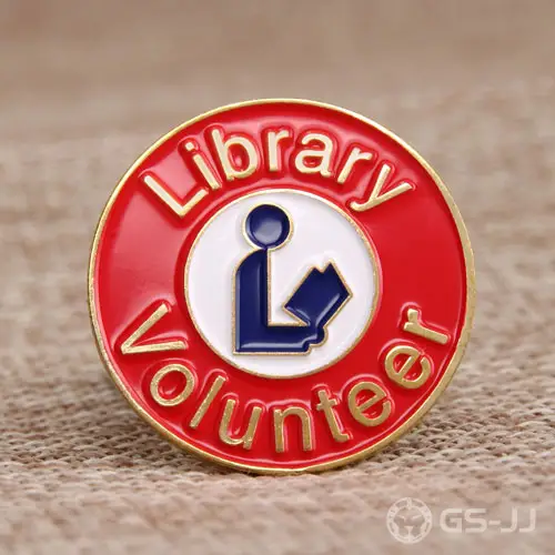 Library Volunteers Lapel Pins Library Volunteers Lapel Pins