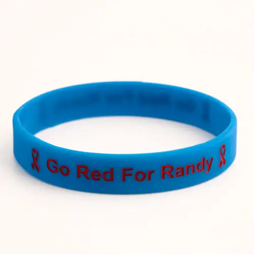 Go Red For Randy Wristbands Go Red For Randy Wristbands