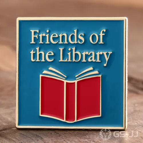 Friends of the Library Custom Pins Friends of the Library Custom Pins