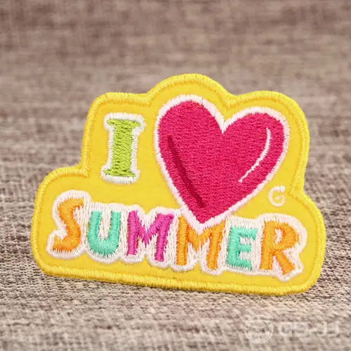I Like Summer Iron On Embroidered Patches I Like Summer Iron On Embroidered Patches