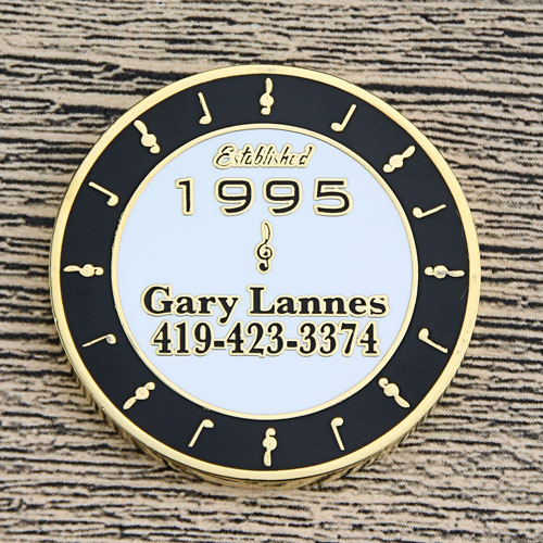 Night Jazz Custom Coins