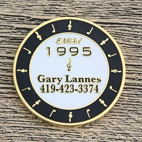 Night Jazz Custom Coins