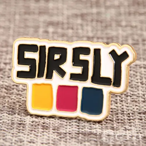 Custom Sir-Sly Enamel Pins Custom Sir-Sly Enamel Pins
