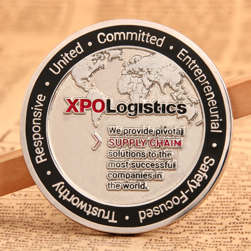 XPO Logistics Custom Challenge Coins