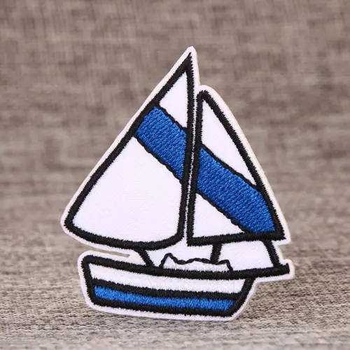 Boat Embroidered Patches Boat Embroidered Patches