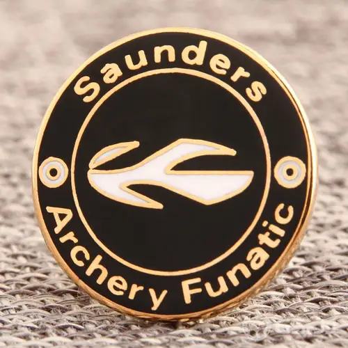 Custom Saunders Archery Pins Custom Saunders Archery Pins