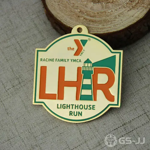 Light House Run Custom Gold Medals Light House Run Custom Gold Medals